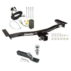 Trailer Tow Hitch For 13-15 Lexus RX350 10-15 RX450h Complete Package w/ Wiring and 1-7/8" Ball