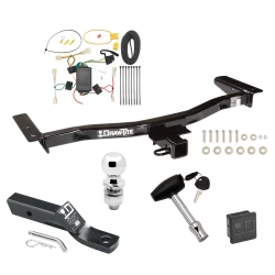 Trailer Tow Hitch For 10-12 Lexus RX350 All Models Deluxe Package Wiring 2" Ball and Lock