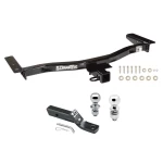 Trailer Tow Hitch For 10-15 Lexus RX450h RX350 12-15 Except F Sport Receiver w/ 1-7/8" and 2" Ball