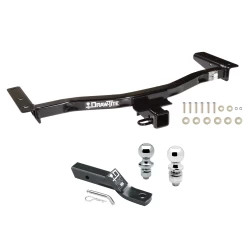 Trailer Tow Hitch For 10-15 Lexus RX450h RX350 12-15 Except F Sport Receiver w/ 1-7/8" and 2" Ball