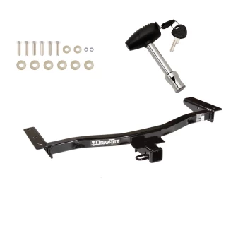 Trailer Tow Hitch For 10-15 Lexus RX450h RX350 12-15 Except F Sport w/ Security Lock Pin Key