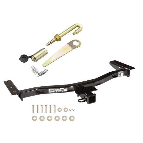 Trailer Tow Hitch For 10-15 Lexus RX450h RX350 12-15 Except F Sport Class 3 2" Towing Receiver w/ J-Pin Anti-Rattle Lock