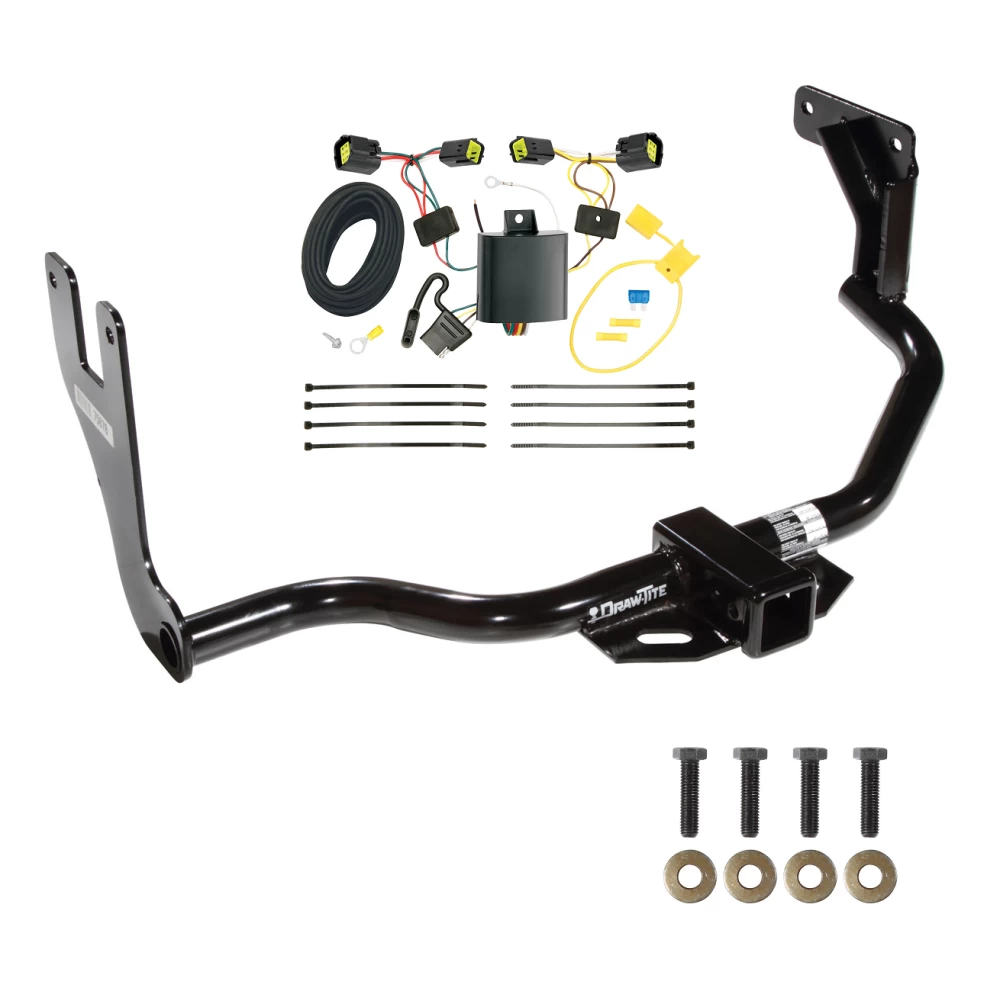 Trailer Tow Hitch For 10-13 Ford Transit Connect All Models w/ Wiring Harness Kit