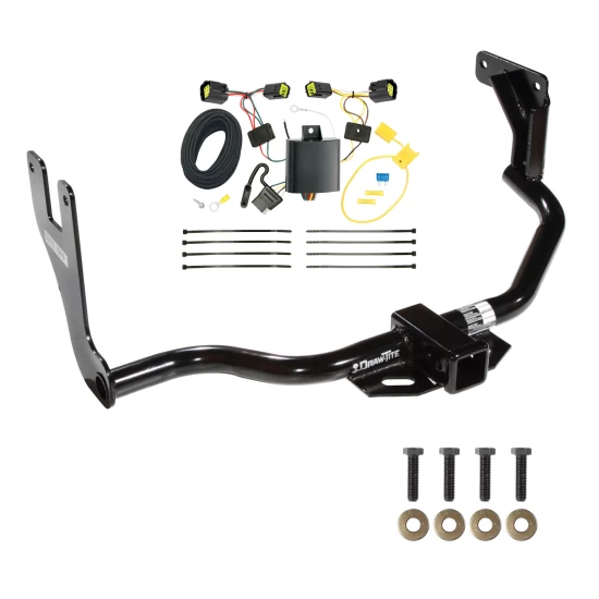 Trailer Tow Hitch For 10-13 Ford Transit Connect All Models w/ Wiring Harness Kit