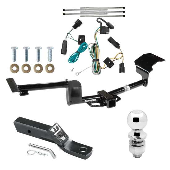 Trailer Tow Hitch For 09-20 Ford Flex All Models Complete Package w/ Wiring and 2" Ball