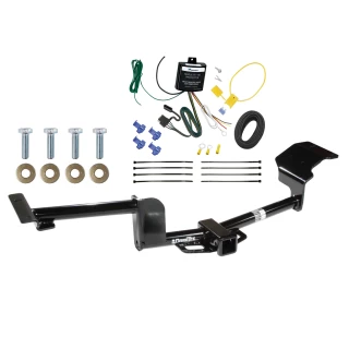 Trailer Tow Hitch For 10-19 Lincoln MKT 09-20 Ford Flex w/ Wiring Harness Kit