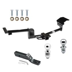 Trailer Tow Hitch For 09-20 Ford Flex 10-19 Lincoln MKT Receiver w/ 1-7/8" and 2" Ball
