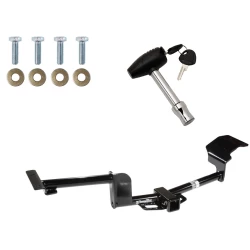 Trailer Tow Hitch For 09-20 Ford Flex 10-19 Lincoln MKT w/ Security Lock Pin Key