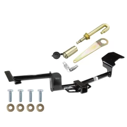 Trailer Tow Hitch For 09-20 Ford Flex 10-19 Lincoln MKT Class 3 2" Towing Receiver w/ J-Pin Anti-Rattle Lock