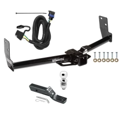 Trailer Tow Hitch For 10-16 Cadillac SRX w/ factory Tow PKG Package w/ Wiring and 2" Ball