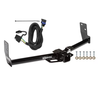 Trailer Tow Hitch For 10-16 Cadillac SRX w/ factory Tow PKG w/ Wiring Harness Kit