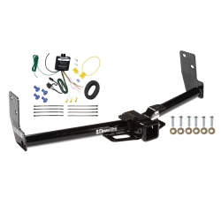 Trailer Tow Hitch For 10-16 Cadillac SRX w/o Factory Tow PKG w/ Wiring Harness Kit
