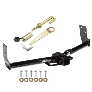 Trailer Tow Hitch For 10-16 Cadillac SRX Class 3 2" Towing Receiver w/ J-Pin Anti-Rattle Lock