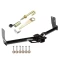Trailer Tow Hitch For 10-16 Cadillac SRX Class 3 2" Towing Receiver w/ J-Pin Anti-Rattle Lock