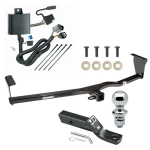 Trailer Tow Hitch For 11-13 KIA Sorento V6 Models Complete Package w/ Wiring and 1-7/8" Ball