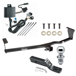 Trailer Tow Hitch For 11-13 KIA Sorento V6 Models Complete Package w/ Wiring and 1-7/8" Ball