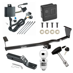Trailer Tow Hitch For 11-13 KIA Sorento V6 Models Deluxe Package Wiring 2" Ball and Lock
