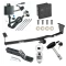 Trailer Tow Hitch For 11-13 KIA Sorento V6 Models Deluxe Package Wiring 2" Ball and Lock