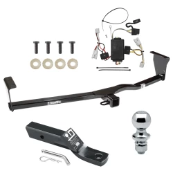 Trailer Tow Hitch For 10-12 Hyundai Santa Fe w/o Factory Tow PKG Complete Package w/ Wiring and 1-7/8" Ball