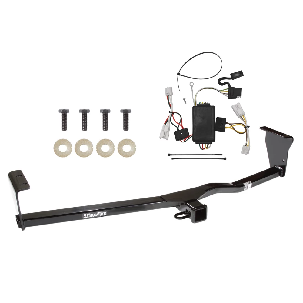 Trailer Tow Hitch For 10-12 Hyundai Santa Fe w/o Factory Tow PKG w/ Wiring Harness Kit