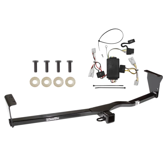 Trailer Tow Hitch For 10-12 Hyundai Santa Fe w/o Factory Tow PKG w/ Wiring Harness Kit