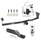 Trailer Tow Hitch For 10-12 Hyundai Santa Fe w/o Factory Tow PKG Complete Package w/ Wiring and 2" Ball