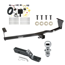 Trailer Tow Hitch For 11-13 KIA Sorento 4 Cyl. Complete Package w/ Wiring and 1-7/8" Ball