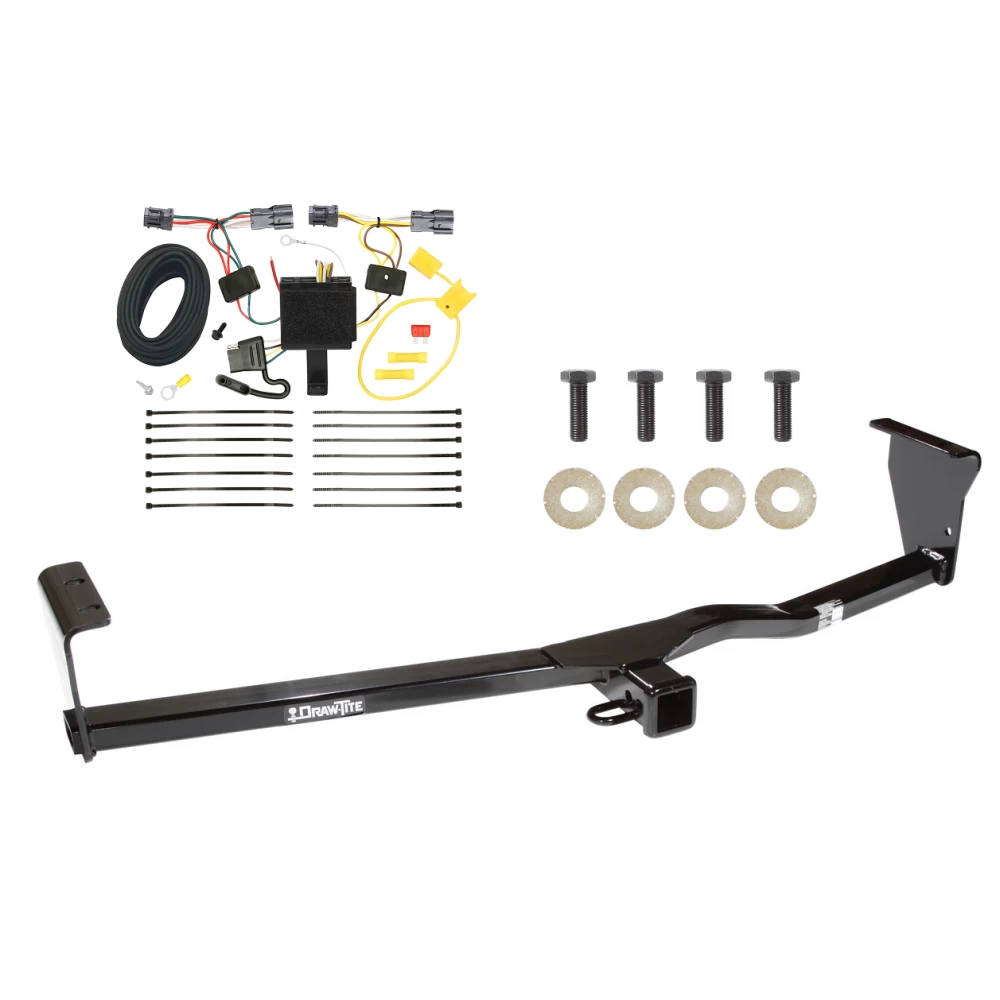 Custom Fit Trailer Hitch Wiring Harness (Plug & Play) Installation Hardware Installation Instructions 75684 118506 Draw-Tite Trailer Tow Hitch 11-13 KIA Sorento 4 Cyl. I4 Wiring Harness Kit 10 11 12 13 2010 2011 2012 2013 Trailer Tow Hitch For 11-13 KIA Sorento 4 Cyl. I4 w/ Wiring Harness Kit