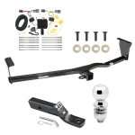 Custom Fit Trailer Hitch Wiring Harness (Plug & Play) 2" Drop Ball-Mount w/ Pin/Clip 2" Chrome Ball Installation Hardware Installation Instructions 75684 118506 23 63845 Draw-Tite Trailer Tow Hitch 11-13 KIA Sorento 4 Cyl. I4 Complete Packa Trailer Tow Hitch For 11-13 KIA Sorento 4 Cyl. I4 Complete Package w/ Wiring and 2" Ball