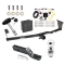 Trailer Tow Hitch For 11-13 KIA Sorento 4 Cyl. Deluxe Package Wiring 2" Ball and Lock