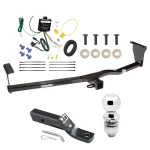 Custom Fit Trailer Hitch Wiring Harness (Requires Splicing) 2" Drop Ball-Mount w/ Pin/Clip 2" Chrome Ball Installation Hardware Installation Instructions 75684 119148 23 63845 Draw-Tite Trailer Tow Hitch 11-13 KIA Sorento SX V6 without Factory Trailer Tow Hitch For 11-13 KIA Sorento SX V6 without Factory Tow Package w/ Wiring and 2" Ball