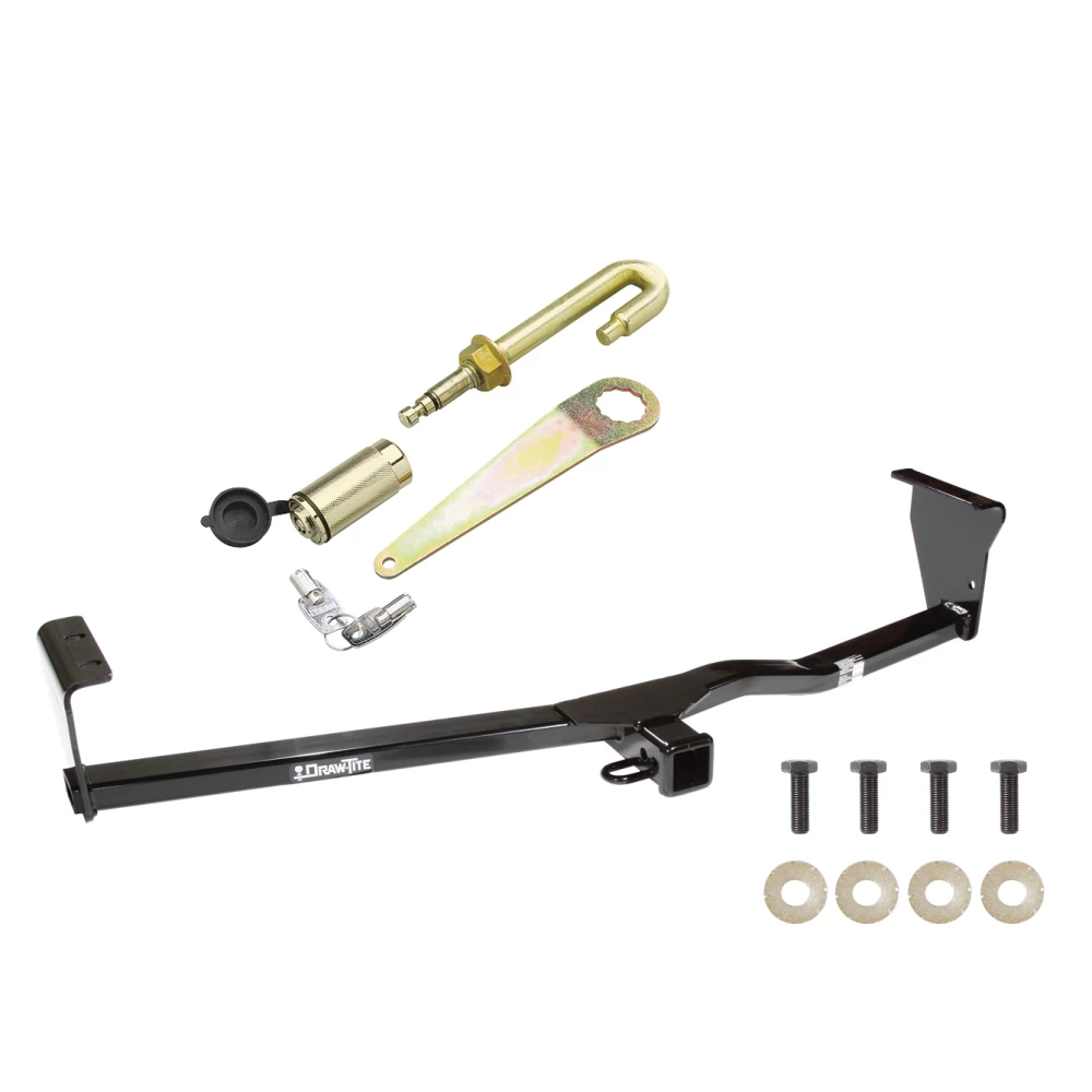 Custom Fit Trailer Hitch Security J-Pin Installation Hardware Installation Instructions 75684 63201 Draw-Tite Trailer Tow Hitch 10-13 Hyundai Santa Fe Kia Sorento Class 3 2" Towing Receiver J-Pin Anti-Rattle Lock 10 11 12 13 2010 2011 2012 2013 Trailer Tow Hitch For 10-13 Hyundai Santa Fe Kia Sorento Class 3 2" Towing Receiver w/ J-Pin Anti-Rattle Lock