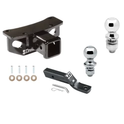 Trailer Tow Hitch For 10-21 Lexus GX460 Receiver w/ 1-7/8" and 2" Ball