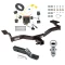 Trailer Tow Hitch For 09-10 Ford Edge Sport Complete Package w/ Wiring and 1-7/8" Ball