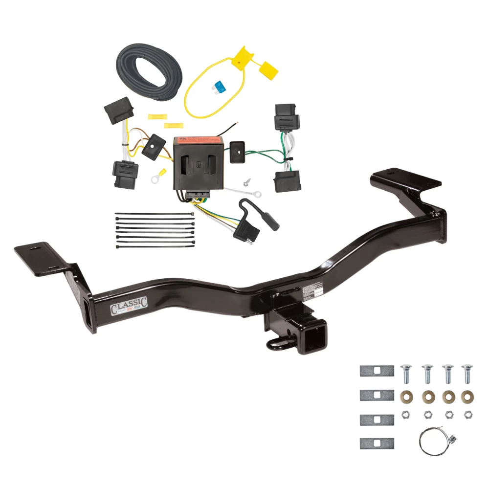 Trailer Tow Hitch For 09-10 Ford Edge Sport w/ Wiring Harness Kit