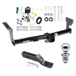 Trailer Tow Hitch For 08-15 Land Rover LR2 All Models Complete Package w/ Wiring and 1-7/8" Ball