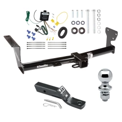 Trailer Tow Hitch For 08-15 Land Rover LR2 All Models Complete Package w/ Wiring and 1-7/8" Ball