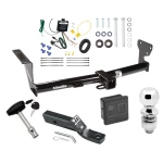Trailer Tow Hitch For 08-15 Land Rover LR2 All Models Deluxe Package Wiring 2" Ball and Lock