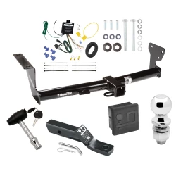 Trailer Tow Hitch For 08-15 Land Rover LR2 All Models Deluxe Package Wiring 2" Ball and Lock