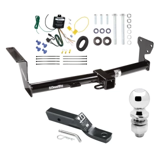 Trailer Tow Hitch For 08-15 Land Rover LR2 All Models Complete Package w/ Wiring and 2" Ball
