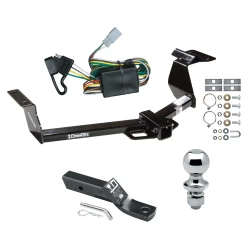 Trailer Tow Hitch For 02-06 Honda CR-V All Models Complete Package w/ Wiring and 1-7/8" Ball