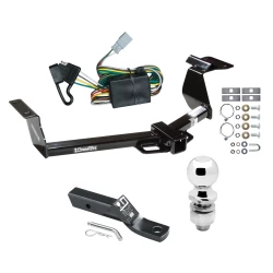 Trailer Tow Hitch For 02-06 Honda CR-V All Models Complete Package w/ Wiring and 2" Ball