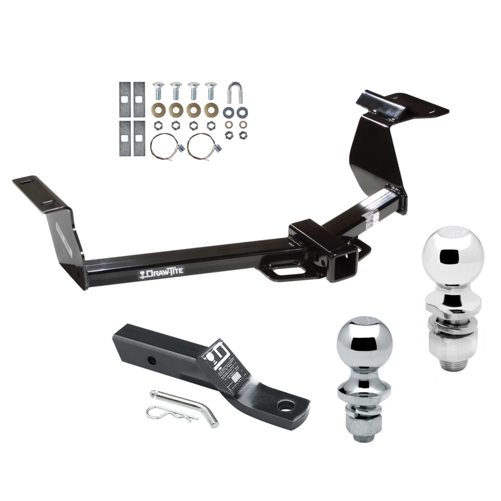 Trailer Tow Hitch For 02-06 Honda CR-V All Models Receiver w/ 1-7/8" and 2" Ball
