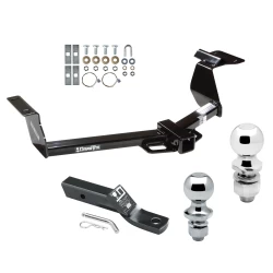 Trailer Tow Hitch For 02-06 Honda CR-V All Models Receiver w/ 1-7/8" and 2" Ball