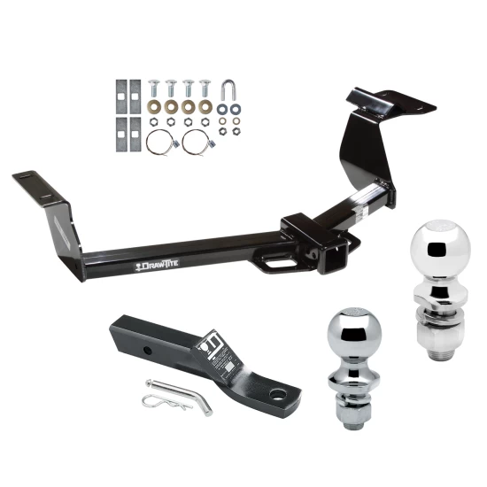 Trailer Tow Hitch For 02-06 Honda CR-V All Models Receiver w/ 1-7/8" and 2" Ball