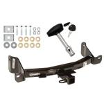 Trailer Tow Hitch For 09-14 F-150 10-14 Raptor w/o OEM Hitch w/ Security Lock Pin Key
