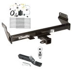 Trailer Tow Hitch For 14-21 Jeep Grand Cherokee 22-22 WK Complete Package w/ Wiring and 1-7/8" Ball.
