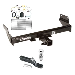 Trailer Tow Hitch For 14-21 Jeep Grand Cherokee 22-22 WK Complete Package w/ Wiring and 2" Ball