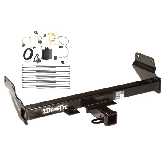 Trailer Hitch w/ Wiring For 14-21 Jeep Grand Cherokee 22-22 WK Class 3 2" Tow Receiver Tekonsha