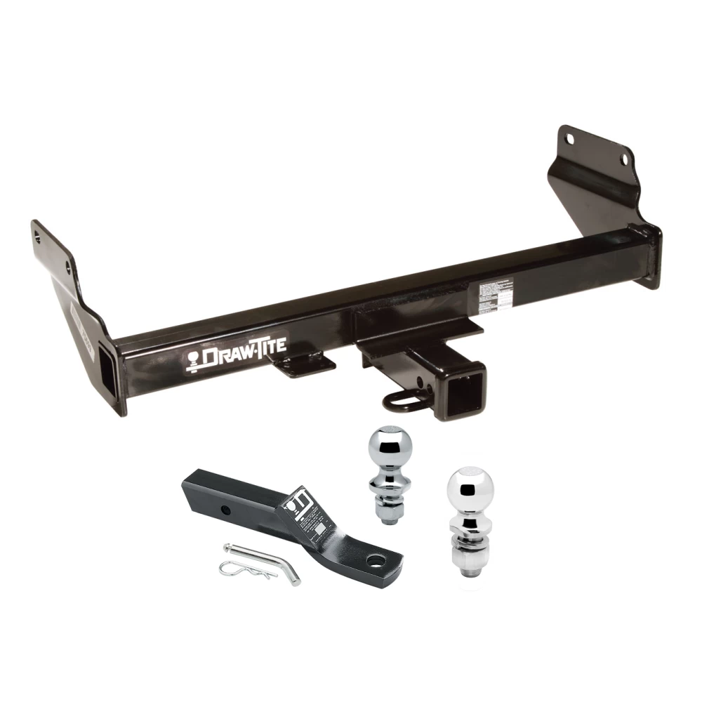 Trailer Tow Hitch For 11-21 Jeep Grand Cherokee Except EcoDiesel 2022 WK Receiver w/ 1-7/8" and 2" Ball